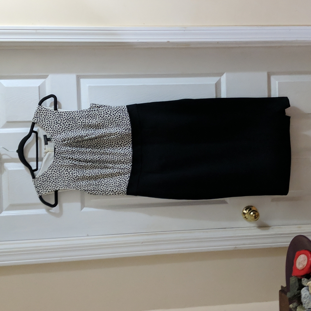 Mixed media dress